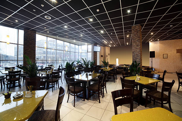 istock european restaurant in bright colors 528783277