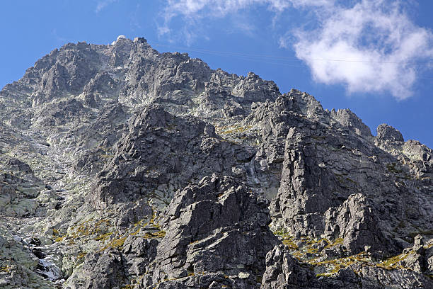 Lomnicky stit - peak in High Tatras mountains, Slovakia