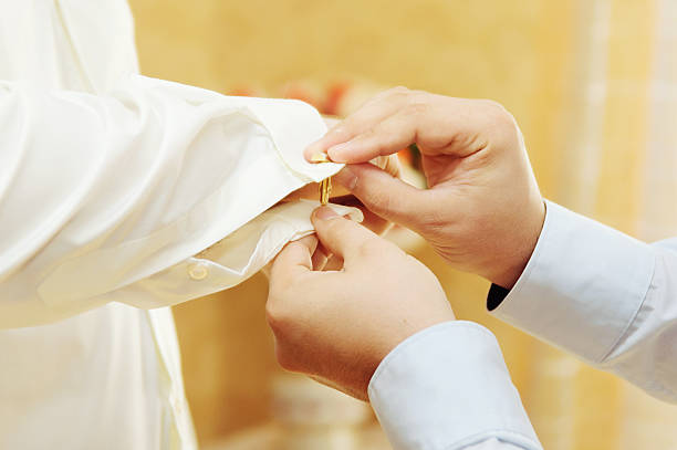 istock Close up of groom 528794987