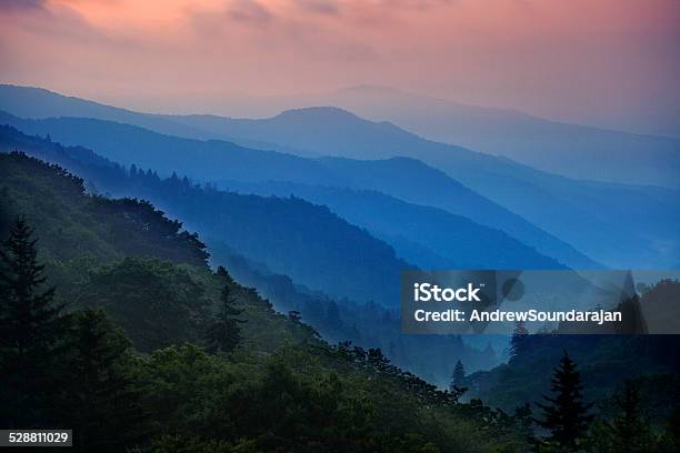 Smoky Mountain Morning Stock Photo - Download Image Now - Appalachia, Appalachian Mountains, Beauty In Nature