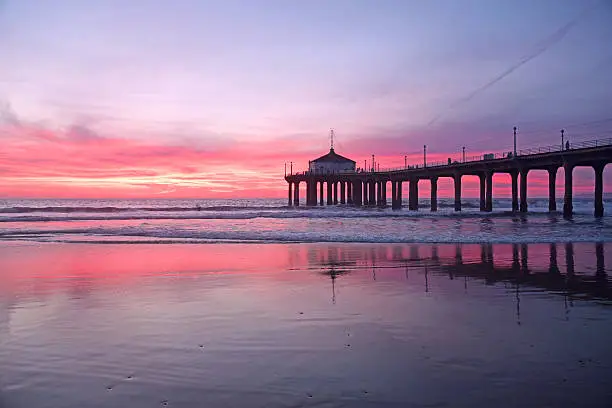 Photo of Manhattan Beach Sunset