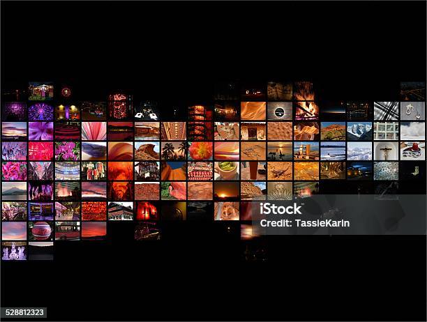 Multi Image Collage Background Stock Photo - Download Image Now - Photography, Image Montage, Composite Image