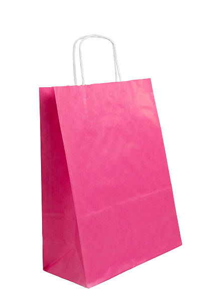 istock pink shopping bag 528825109