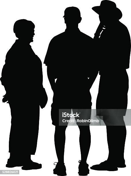 Ilustración de Tres Personas Hablando y más Vectores Libres de Derechos de Adulto - Adulto, Amistad, Amistad femenina