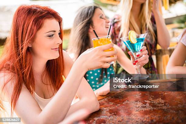 Friends Having Fun With Drinks Stock Photo - Download Image Now - 18-19 Years, 20-29 Years, Adolescence