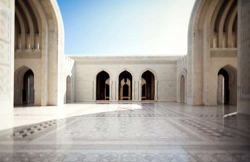 Abu Dhabi, UAE- April 7, 2013: Abu Dhabi Sheikh Zayed White Mosque in UAE