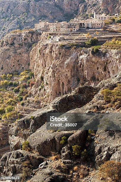 Omani Mountain Village Stock Photo - Download Image Now - Abandoned, Absence, Adventure