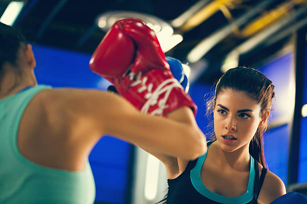 istock Two Females Sparring 528831893