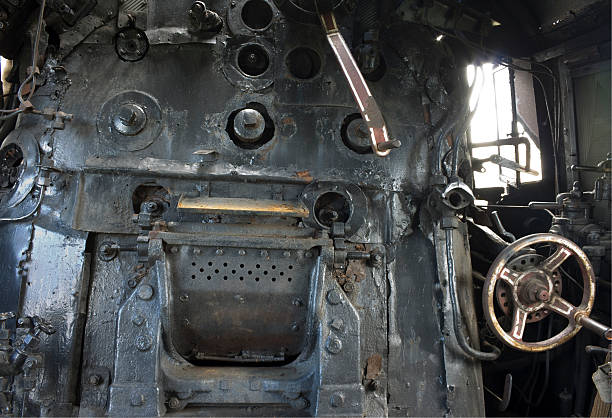 istock Locomotive furnace 528865647