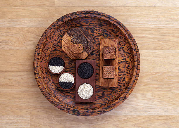 istock sesames display with pepper and salt bottles 528865929