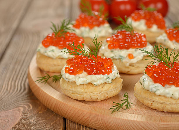 Red Toasts 1,000+ Toasts With Red Caviar Stock Photos, Pictures & Royalty-Free ...