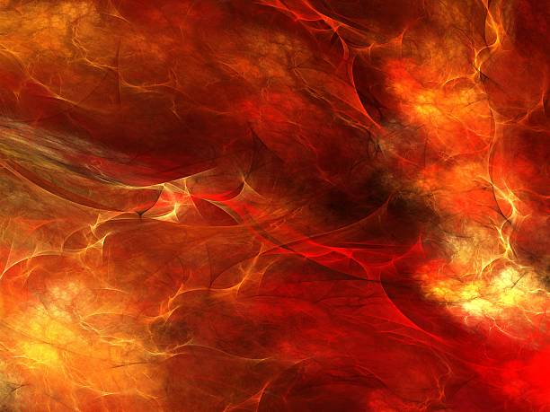 istock Digital paint from fractal canvas background 528868295