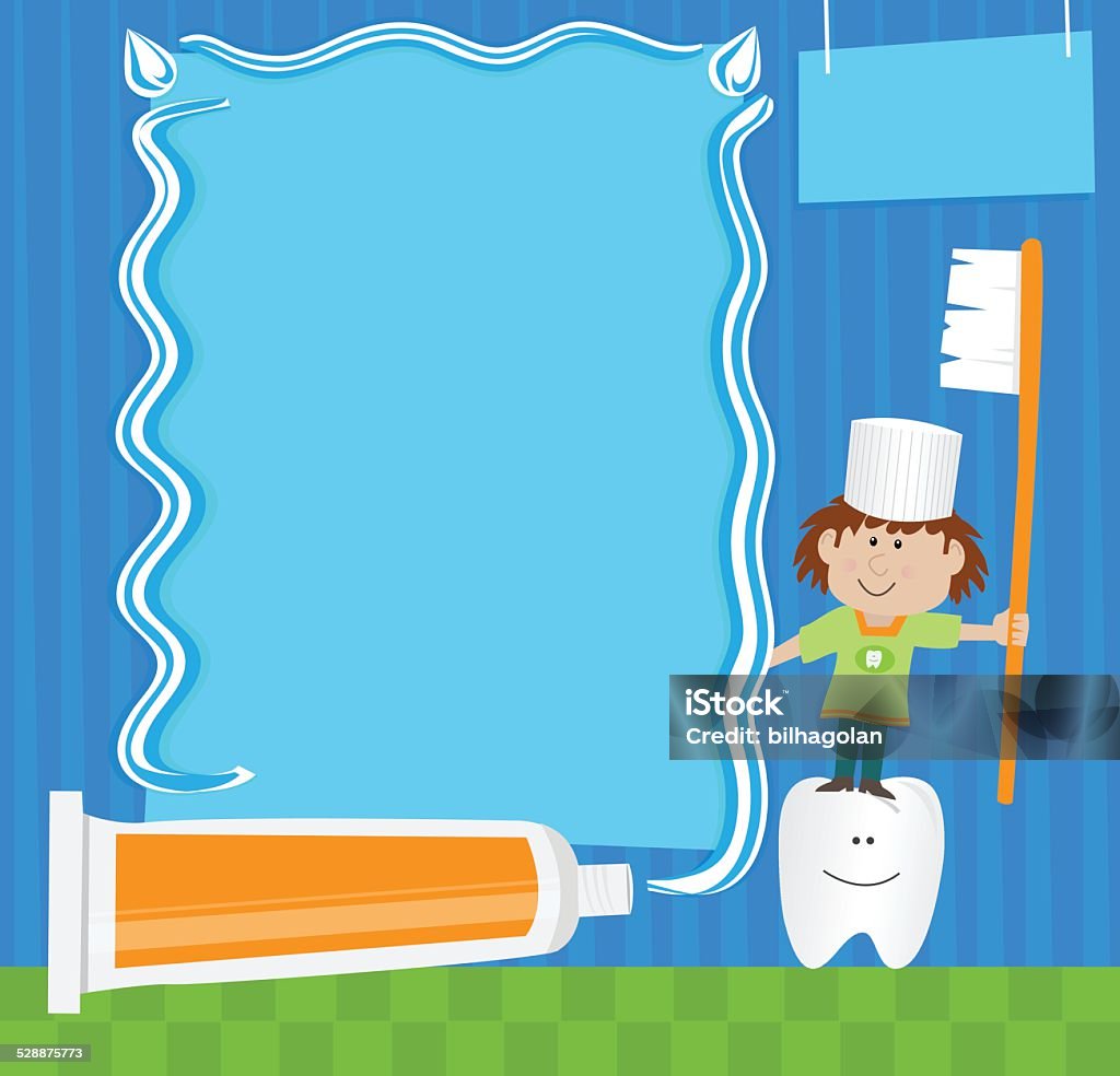 Notes In A Toothpaste Toothpaste Note Stock Illustration - Download Image Now - Blank Sign ...