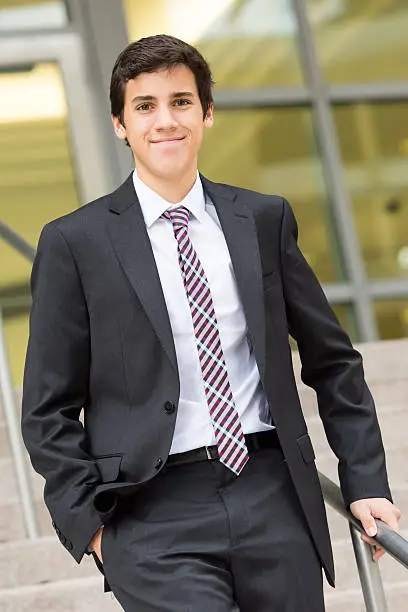 Photo of Teenager in a suit