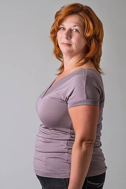 istock Sligthly overweight woman 528877721