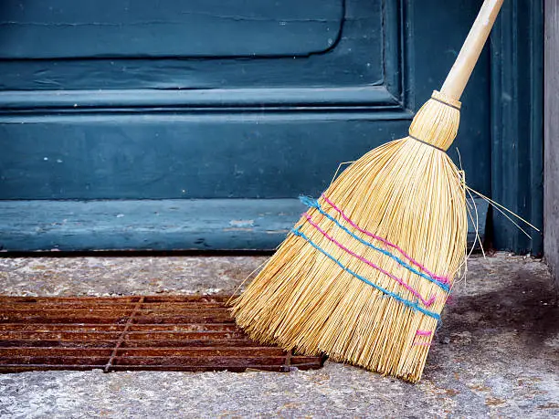 Photo of old broom