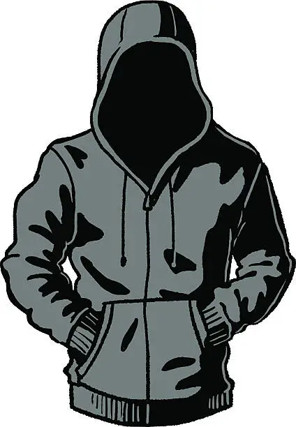 Vector illustration of hoodie