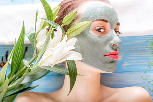 istock Woman with spa mask 528887743