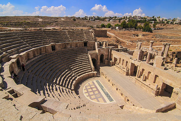North Theatre in Jarash, Jordan
