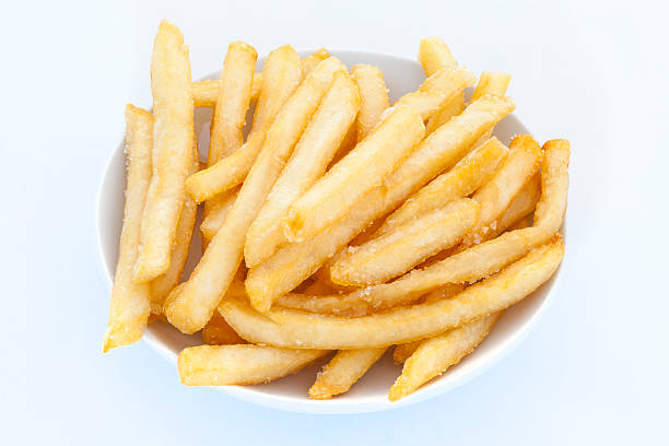 istock French fries on white 528888927