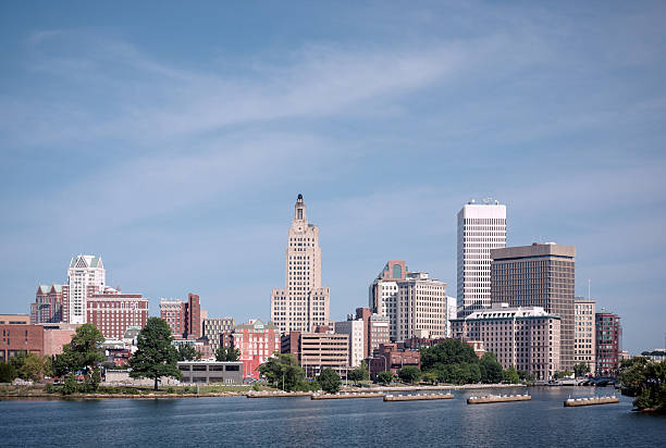 istock Skyline of office buildings in downtown Providence, Rhode Island 528889037