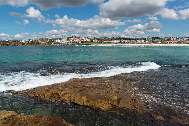istock Bondi North Rocks on a sunny day, Sydney, Australia. 528892126