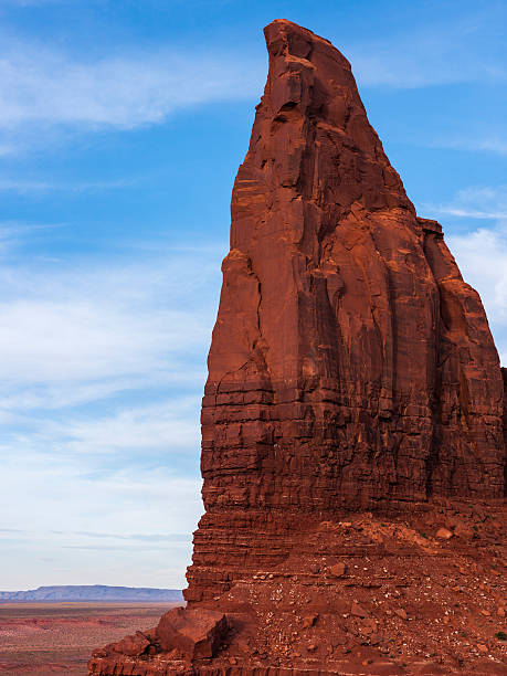 United States. State of Arizona. Monument Valley. Rain God Mesa. Monument Valley is a region of the Colorado Plateau. Its Navajo name, Tsé Biiʼ Ndzisgaii, means \