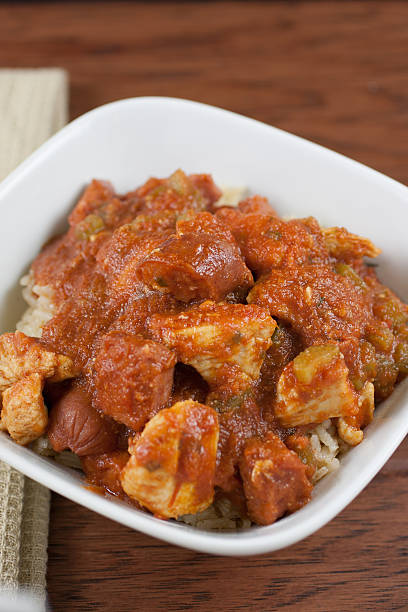 istock Jambalaya in a bowl 528892415