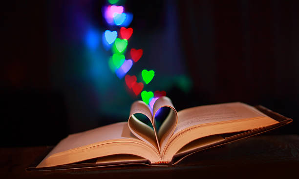 Amore per la lettura - foto stock