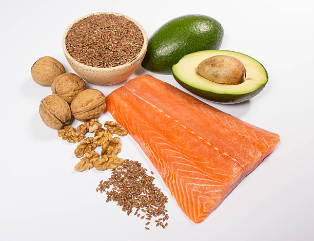 istock Sources of omega 3 fatty acids. 528894578