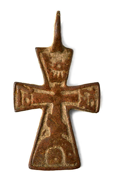 istock archaeological find Christian crosses archaeol 528898982