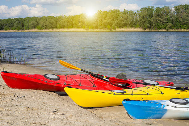 istock Kayak on the beach on a sunny day. 528900518