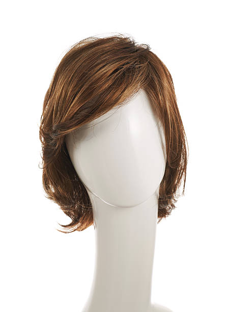 istock Hair wig over the mannequin head 528902442