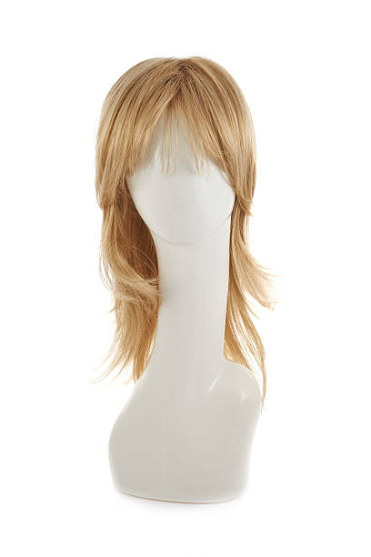 istock Hair wig over the mannequin head 528902480
