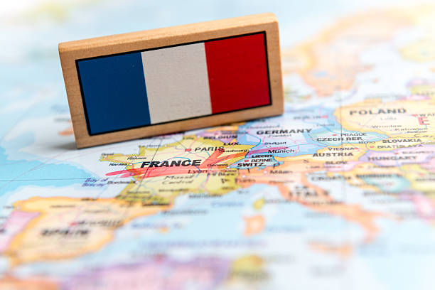 istock Map of FRANCE 528906927