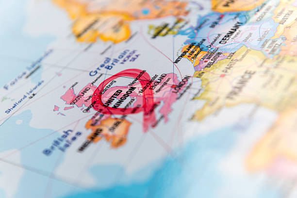 istock map of united kingdom #2 528906929