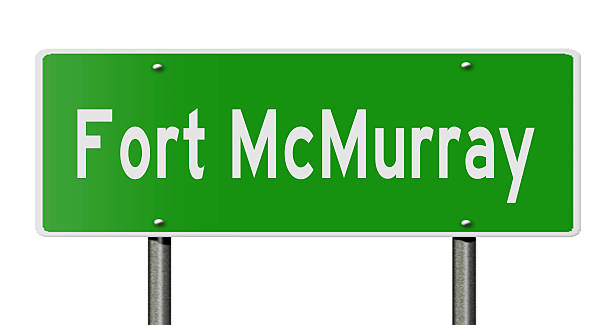 istock Fort McMurray Highway Sign 528907170