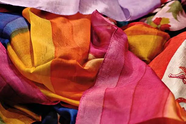 Photo of Colored cloth.