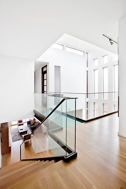 istock Interior contemporary style residential architecture. 528908718