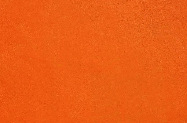 texture d'asphalte de couleur orange - orange wall photos et images de collection