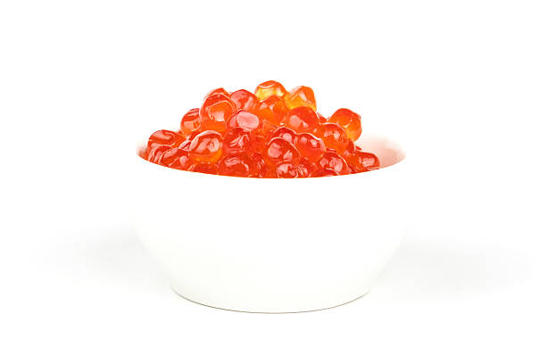 istock Bowl of red caviar 528914192