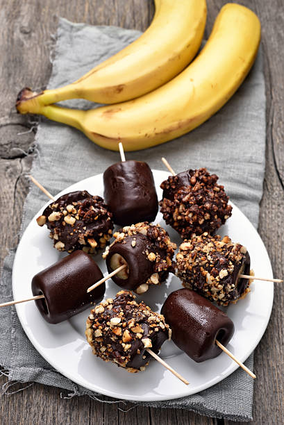 istock Frozen banana and fresh fruits 528914408