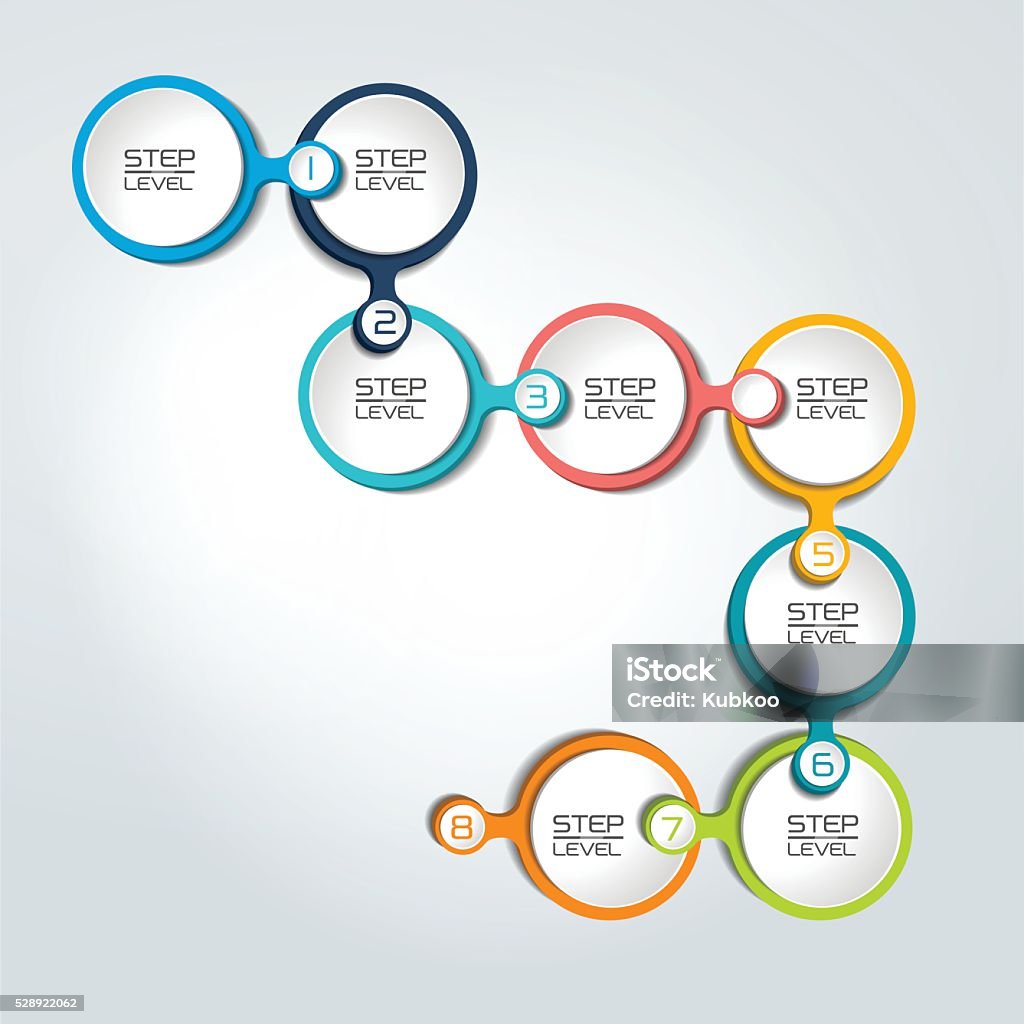 Chart Example Next Steps Step By Step Template Chart Diagram Scheme Infographic Vector Tutorial ...