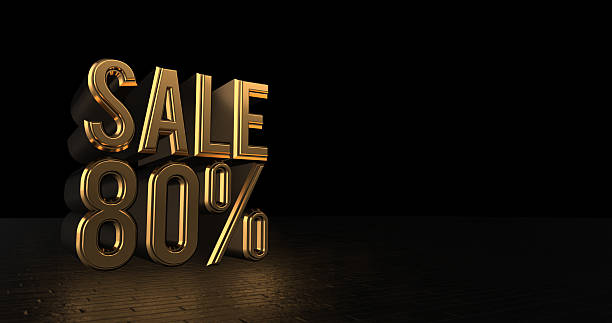 istock Luxury Design Promotion Sale - 3d Rendering 528922338