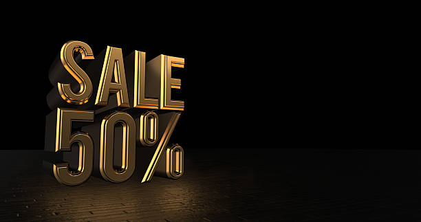 istock Luxury Design Promotion Sale - 3d Rendering 528922478
