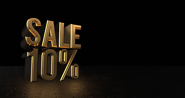 istock Luxury Design Promotion Sale - 3d Rendering 528922556