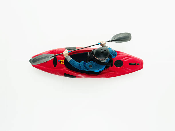 istock Top view of kayak 528922832