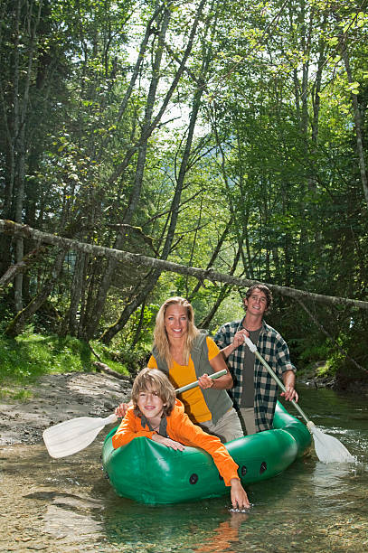istock Austria, Salzburger Land, family canoeing 528932873