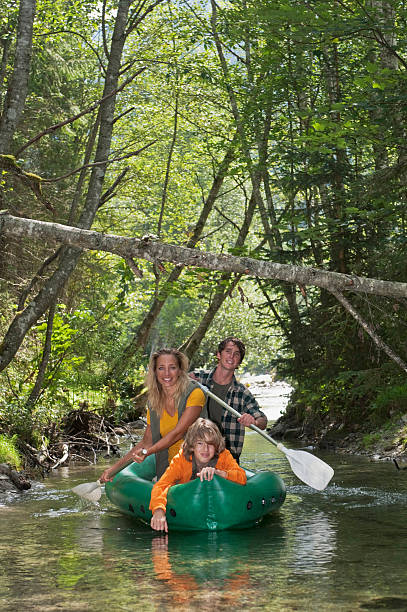 istock Austria, Salzburger Land, family canoeing 528932889