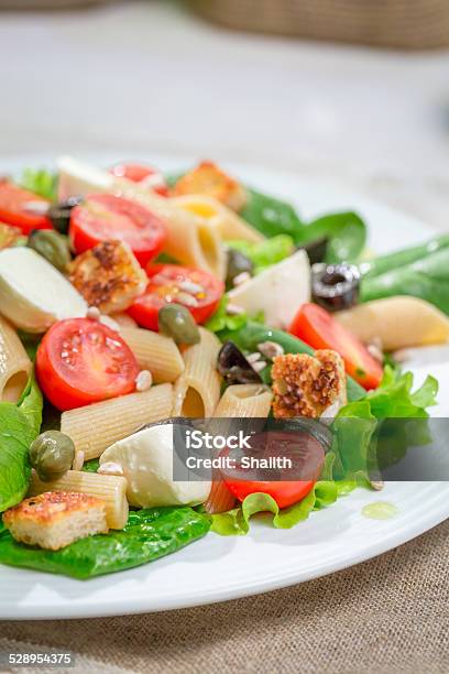 Fresh Salad With Healthy Vegetables Stock Photo - Download Image Now - Appetizer, Arugula, Basket
